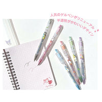 Sanrio Gel Ballpoint Pen 0.5mm 6-Color Set
