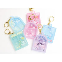 Cinnamoroll & Milk Window Shaka Keychain
