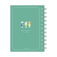 Sanrio "Sky Drink" A6 Ring Notebook - Pochacco
