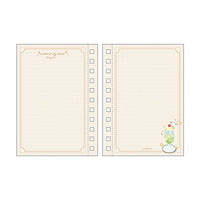 Sanrio "Sky Drink" A6 Ring Notebook - Pochacco
