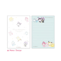 Sanrio Characters "Hugkko" Mini Memo Pad [Blue]
