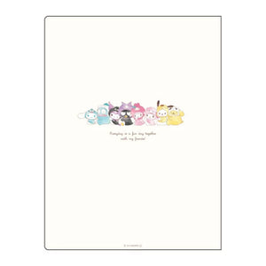 Sanrio Characters "Hugkko" A4 6-Pockets Index File A