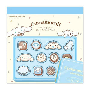 Cinnamoroll Chocolate Square Memo Pad