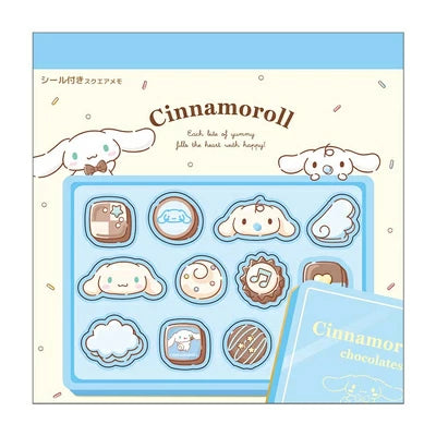 Cinnamoroll Chocolate Square Memo Pad