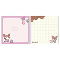 Kuromi Chocolate Square Memo Pad
