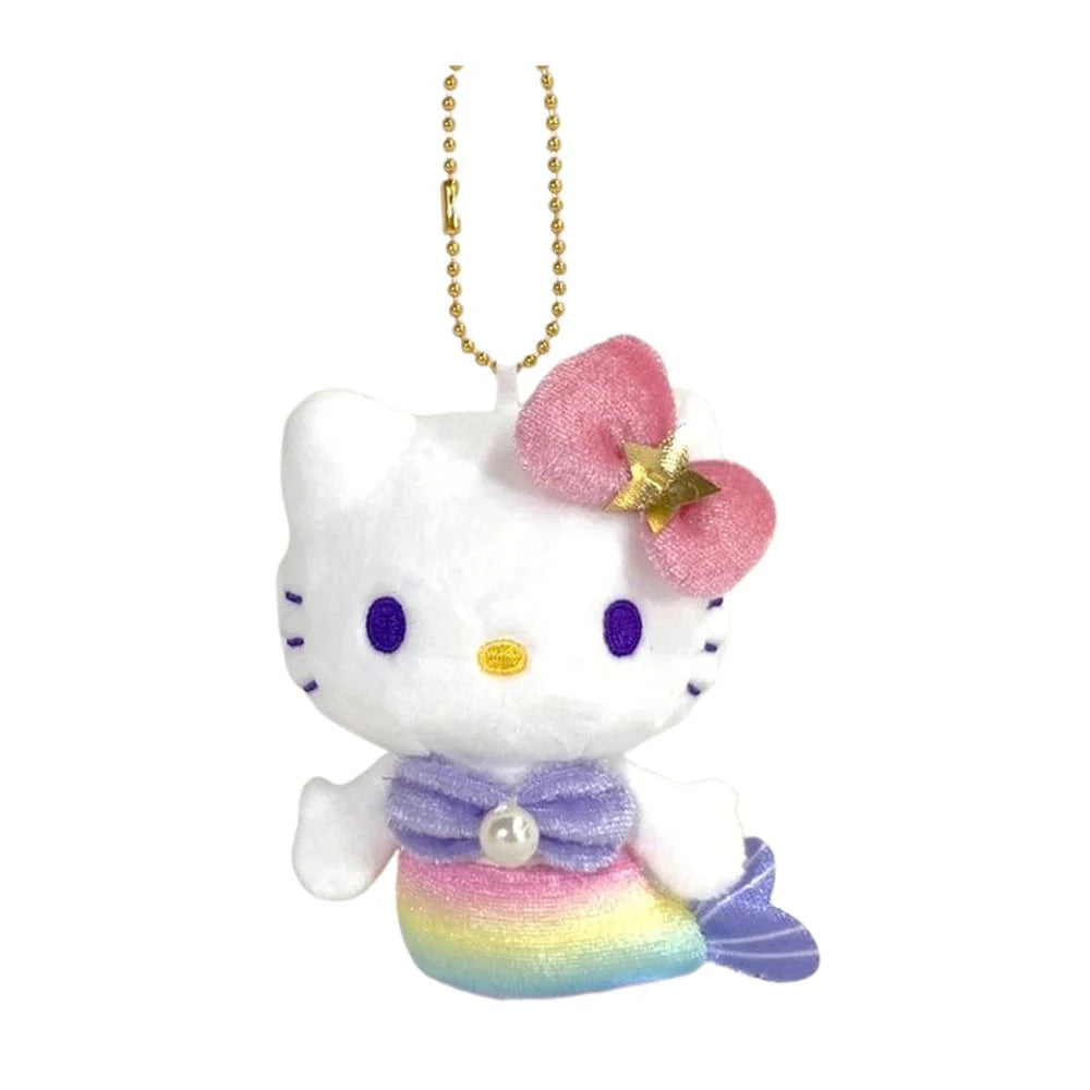 Hello Kitty 50th Plush Mascot - Rainbow Mermaid