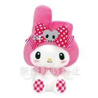 My Melody "Black Pink Party" Medium Plush