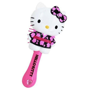 Hello Kitty Kimono Hair Brush [Black & Pink]