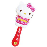 Hello Kitty Kimono Hair Brush [Red]