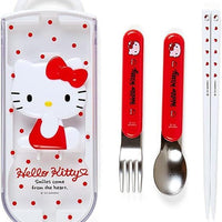 Hello Kitty 3D Utensil Set