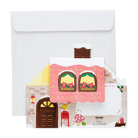 My Melody Christmas 3D Card House
