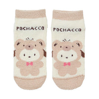 Pochacco Fluffy Bear Socks
