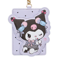 Kuromi "Romantic Room" Leather Pass Case
