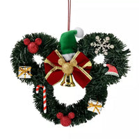 Mickey Chrismas Mini Wreath
