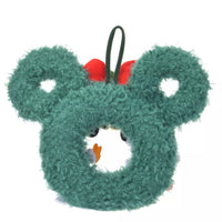 Mickey & Minnie Mouse Christmas Wreath Plush
