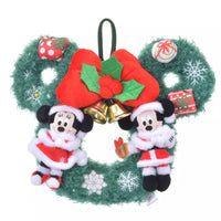 Mickey & Minnie Mouse Christmas Wreath Plush
