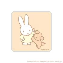 Miffy Acrylic Coaster - Miffy & Dog