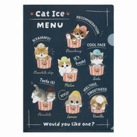 Mofusand Ice Cream Folder [Menu]
