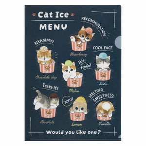 Mofusand Ice Cream Folder [Menu]