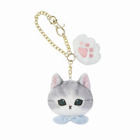 Mofusand Gray Paw Keychain Mascot
