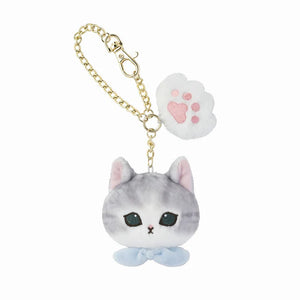 Mofusand Gray Paw Keychain Mascot