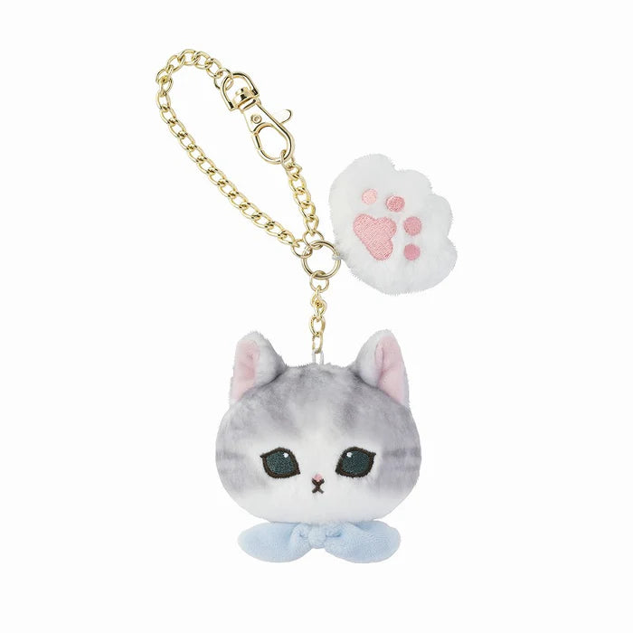 Mofusand Gray Paw Keychain Mascot