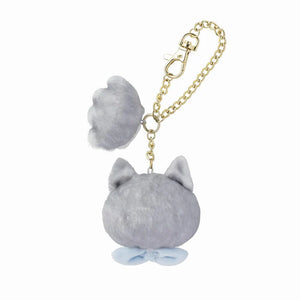 Mofusand Gray Paw Keychain Mascot