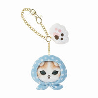 Mofusand Hooded Paw Keychain Mascot
