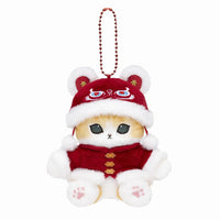 Mofusand Chinese Cat Plush Mascot [Hat Enji]
