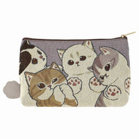 Mofusand "Full of Cats" Pouch
