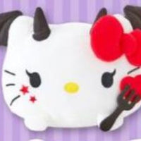 Hello Kitty Big Mochi L Devil Plush [Donki Exclusive]