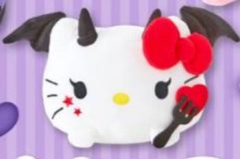 Hello Kitty Big Mochi L Devil Plush [Donki Exclusive]