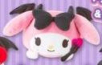 My Melody Big Mochi L Devil Plush [Donki Exclusive]