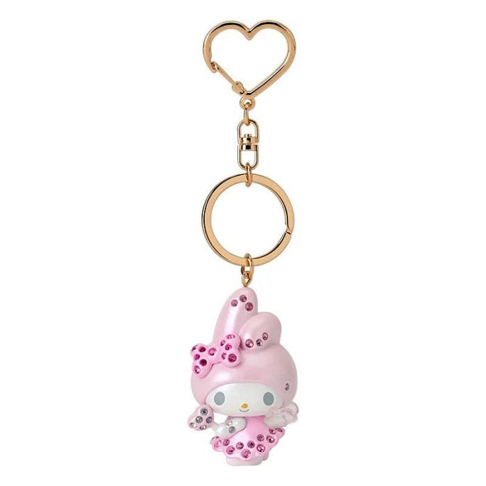 My Melody Bling Angel Keychain