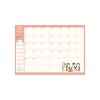 Mofusand Monthly Schedule B6 Book 2025 [Pudding Cat]
