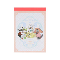 Mofusand × Sanrio Mini Memo Pad - Cat Group Hug
