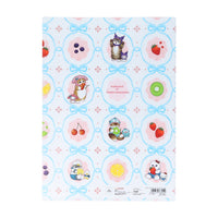 Mofusand x Sanrio Characters White Clear File A4
