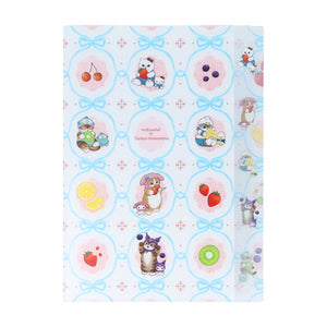 Mofusand x Sanrio Characters White Clear File A4