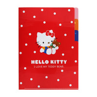 Hello Kitty 50th Anniversary Clear File Folder A5 [Red]
