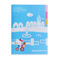 Hello Kitty 50th Anniversary Clear File Folder A5 [Blue&Pink]
