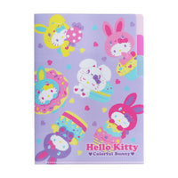 Hello Kitty 50th Anniversary Clear File Folder A5 [Bunny]
