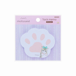 Mofusand Die-cut Sticky Notes Paw