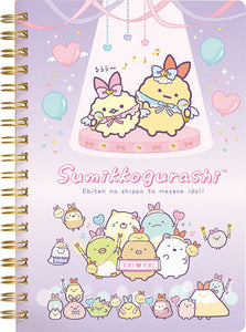 Sumikko Gurashi "Angel Ebiten Idol" B6 Ring Notebook A