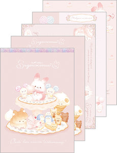 San-X Sugarcocomuu Large Memo Pad [Pink]