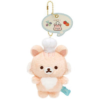 Rilakkuma "Let's All Be Full and Satisfied" Sakuranokorisu Plush Mascot
