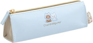 Chairoikoguma "Aokogu & Chairoikoguma's Sleepover" Pen Pouch