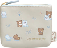 Chairoikoguma "Aokogu & Chairoikoguma's Sleepover" Tissue Pouch
