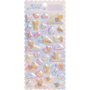 Rilakkuma Puffy Aurora Sticker [Sky Sweets]