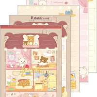 Rilakkuma "Lovely House" Memo Pad A