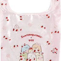 Sumikko Gurashi x Sakuma Strawberry Milk Candy Eco Bag & Pouch